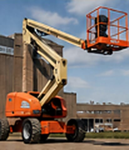 Articulating boom lift
